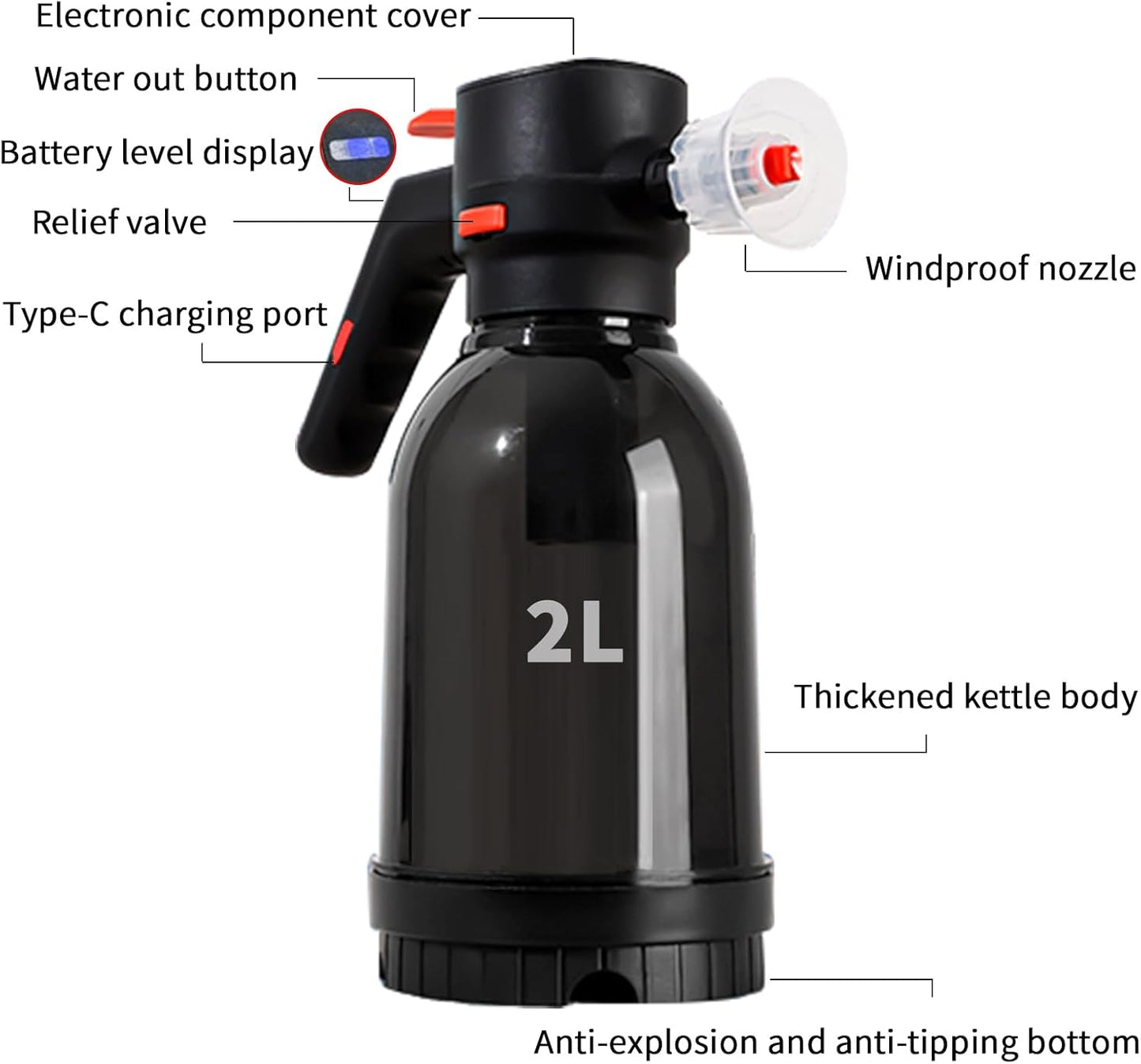 Foam Sprayer Car Wash ( 2 Litre )