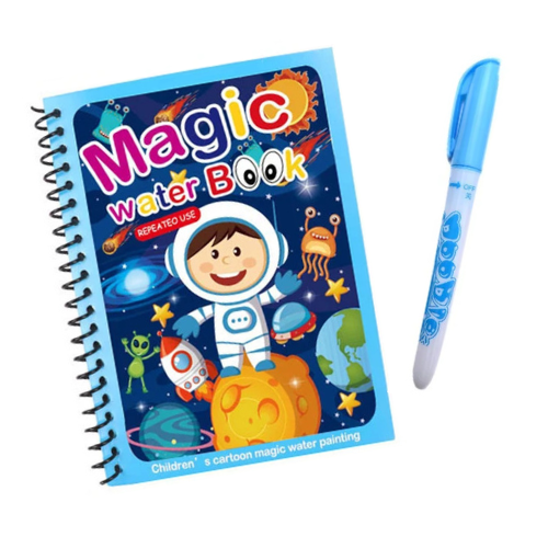 Magic Coloring Book ( Free Water Pen )